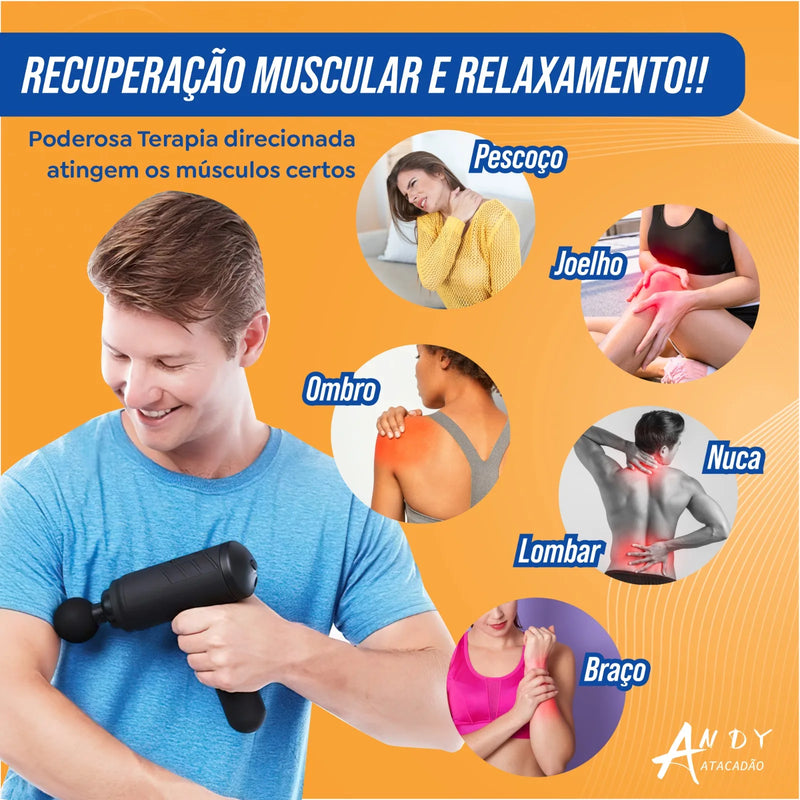 Mini Pistola De Massagem