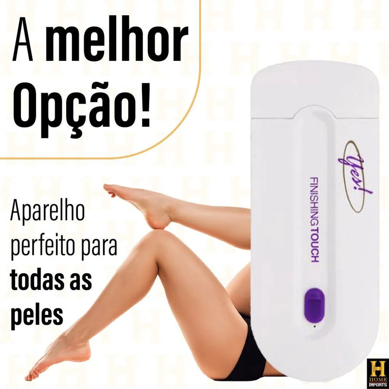 Depilador feminino elétrico